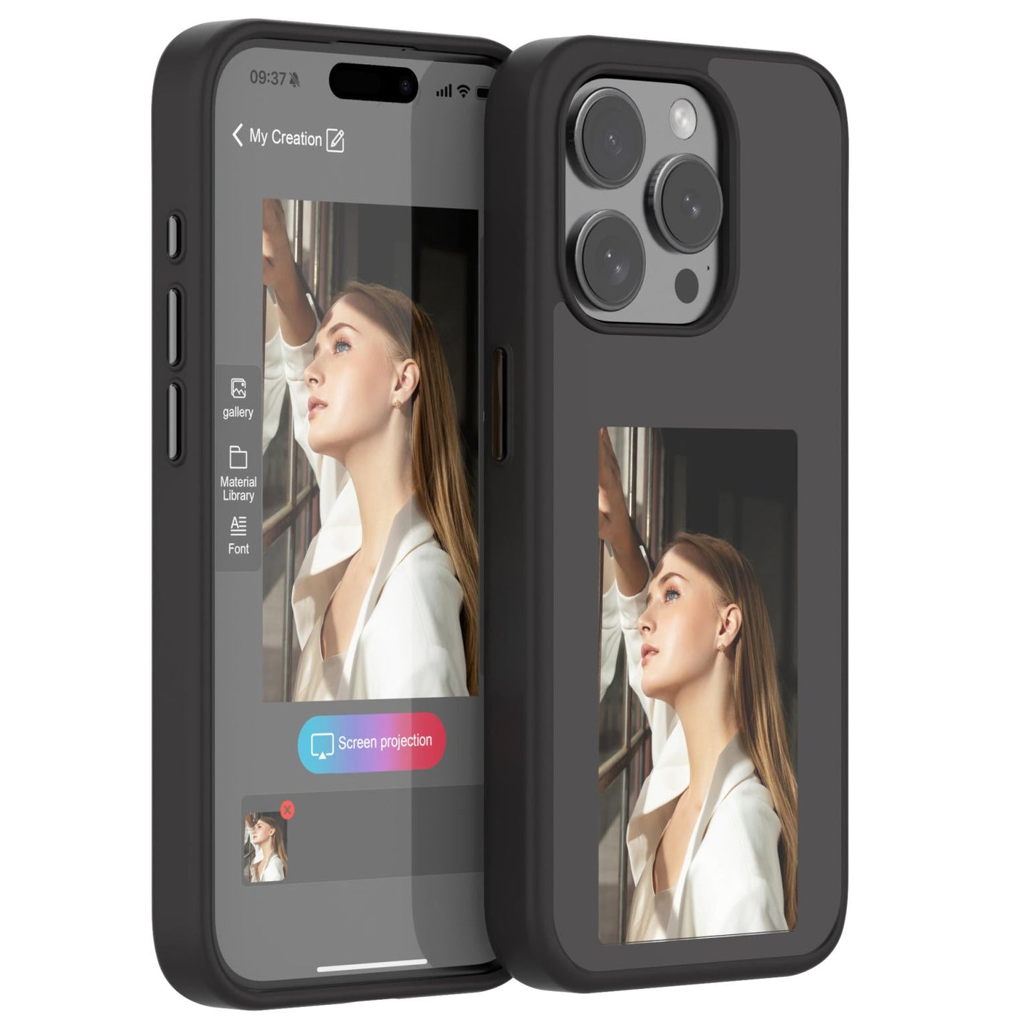 E-ink Digital case™